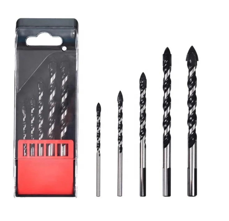 Fryic многофункциональные сверла с треугольной ручкой для керамической плитки, стекла, кирпичной стены, дерева HSS сверла алмазная пила с отверстием