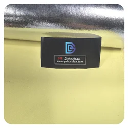 Огнестойкая алюминиевая фольга с защитой от термического излучения, тканая ткань из алюминия, изготовленная на заказ углеволоконная ткань