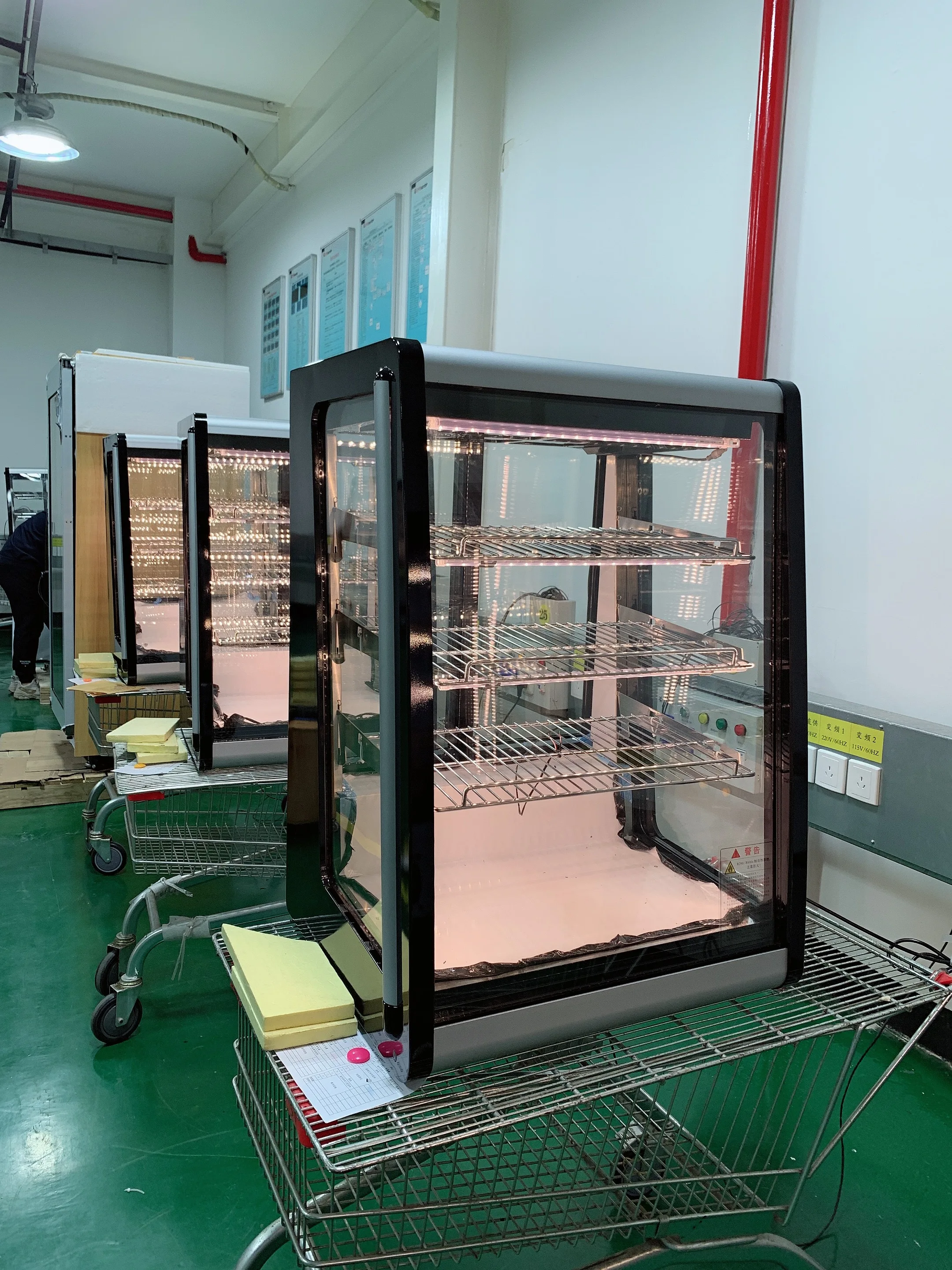 Countertop Free Standing Food Warmer Showcase for 0.85m2 Display Area