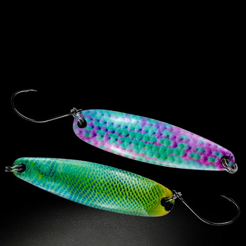  Экологически чистая гарантия качества спиннинговые приманки металлическая ложка для ловли форели