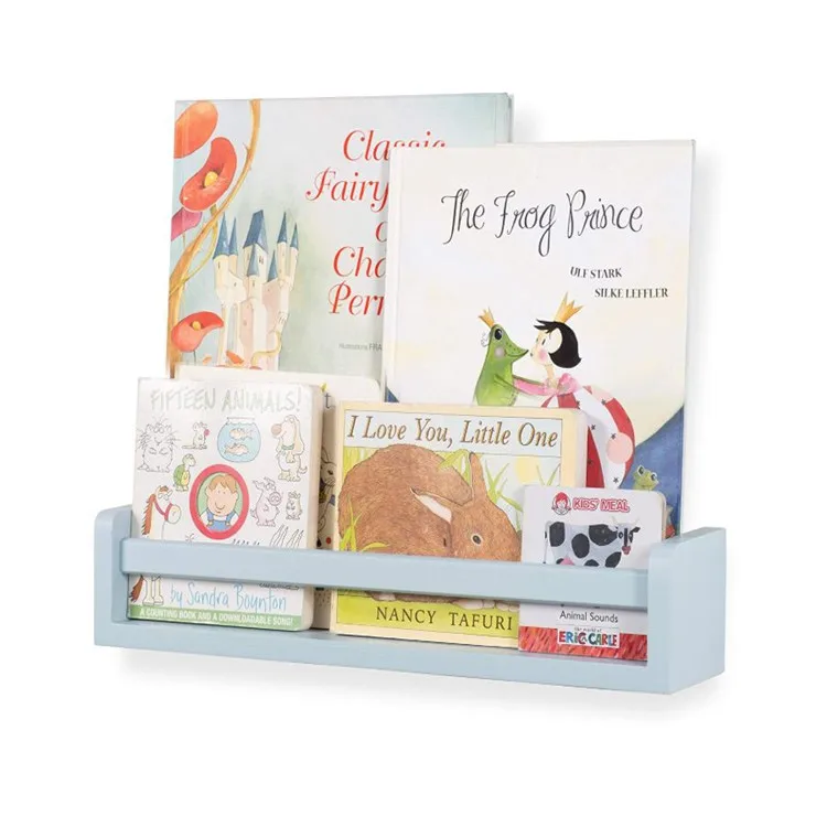 Nursery school kid room decorative floating wall shelves for bedrooms girls