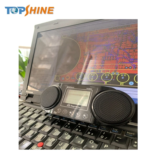 LCD screen bike e-bicyle built in computer speedometer with GPS stereo HIFI speaker