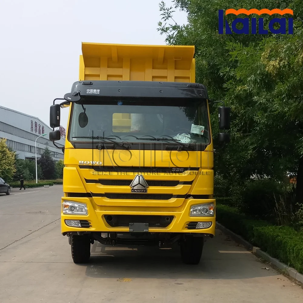 Ethiopia Sino HOWO 6x4 16 20 Cubic Meter 10 Wheel Tipper Truck Mining Dump Truck