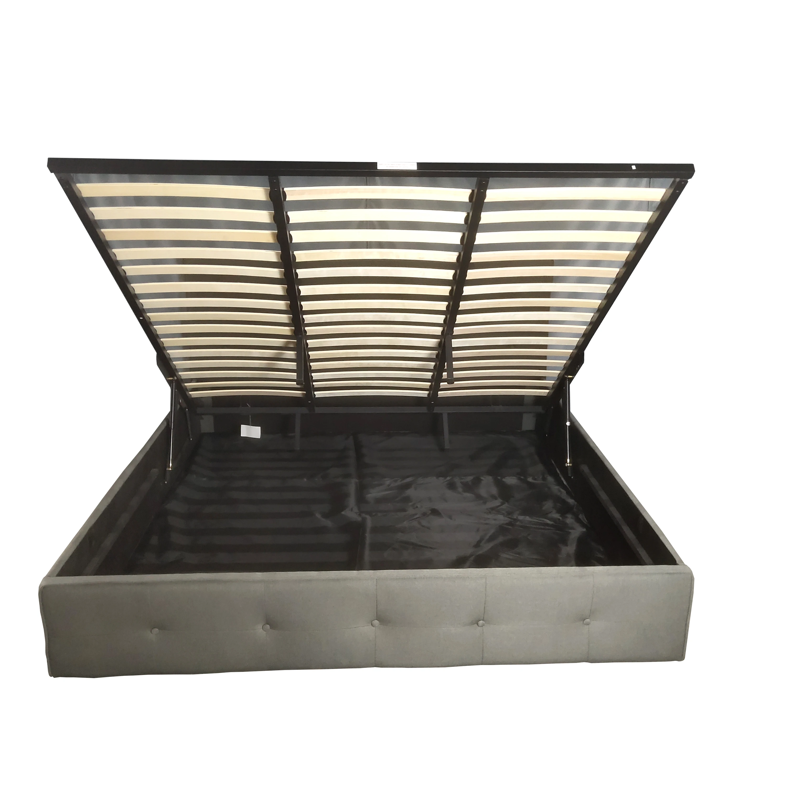 
ottoman bed frame gas lift storage 