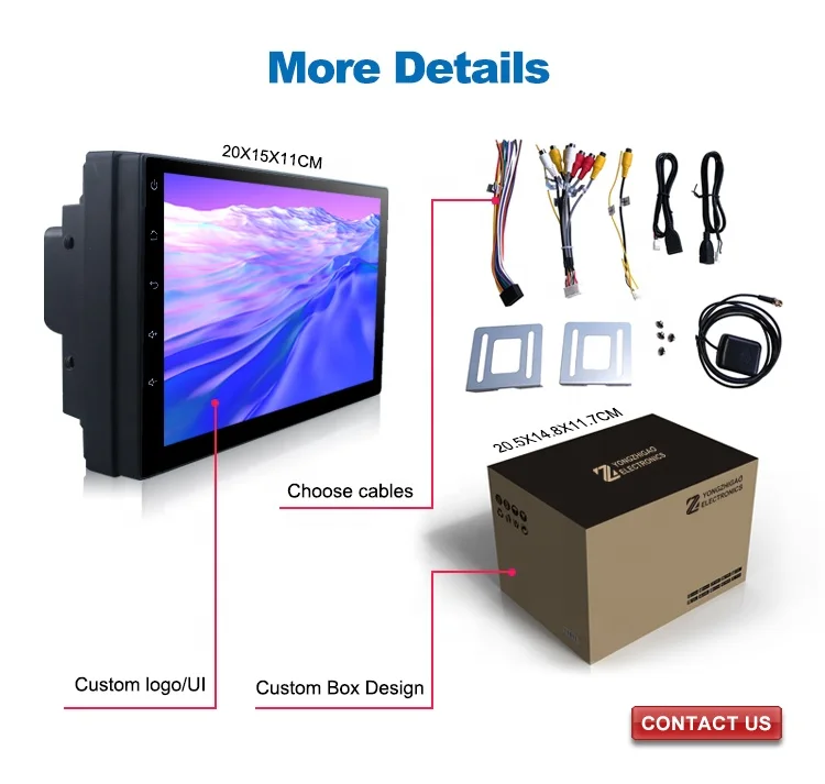 Стерео Dvd-плеер с сенсорным экраном радио 7 дюймов универсальная Gps-навигация Indash автомобильное радио Android