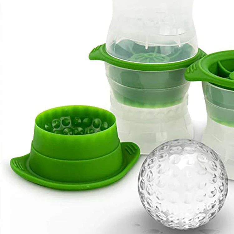 Whiskey Ice Hockey Maker Silicone Round Ice Ball Mold Bar Accessories Slow Melting Large Spherical Frozen Ice Cube Tray