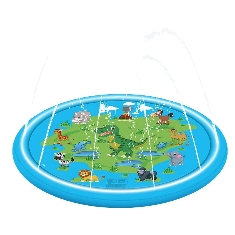 
Halunhi 67inch Air Sprinkler Pad Summer children baby games water pad 