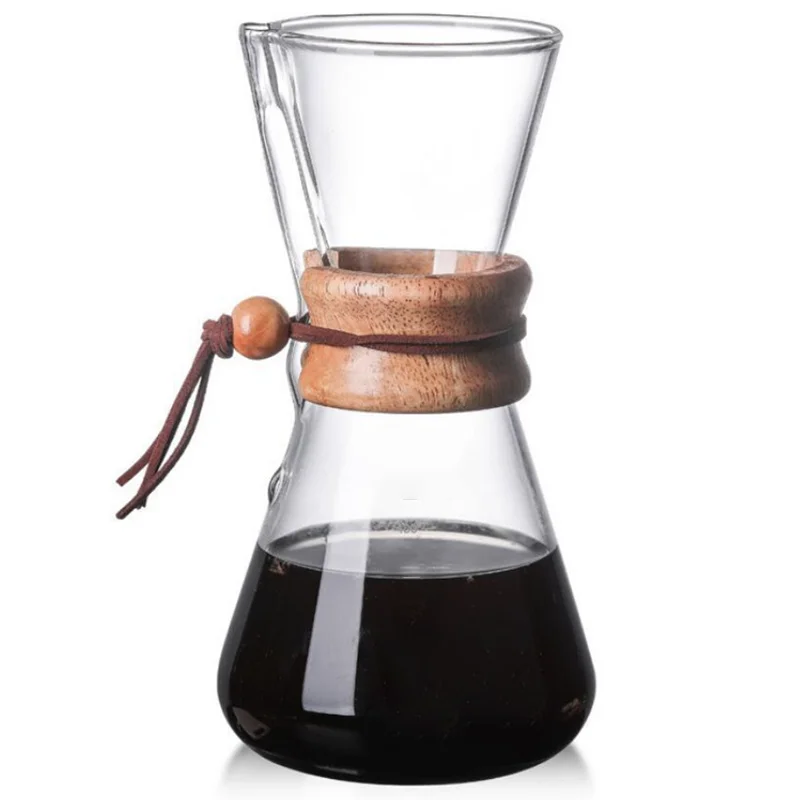 handmade heat resistant cold drip glass coffee maker