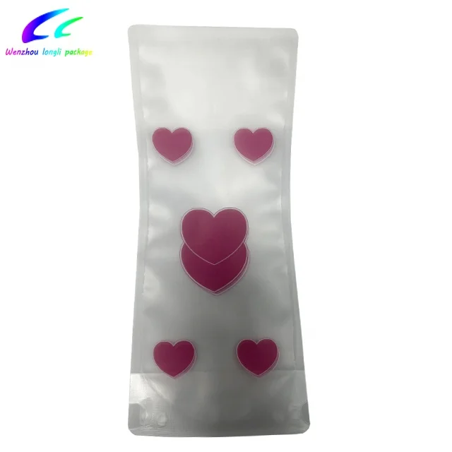 Hot sale beautiful printed foldable plastic vase for flowers