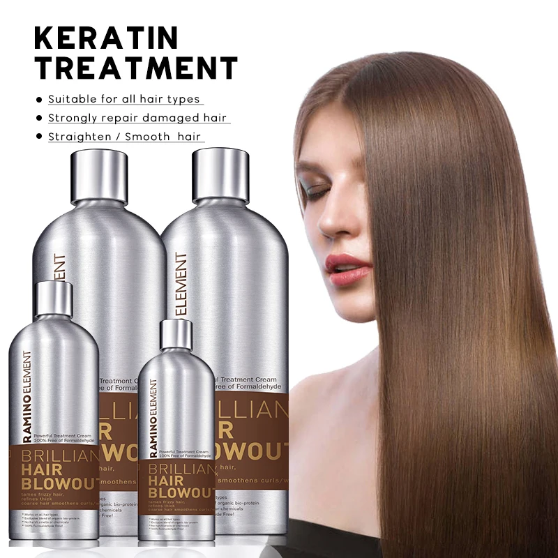 free formaldehyde Blow out Keratin Hair Straightening Treatment Repairing Caviar Pro Collagen Keratin Therapy