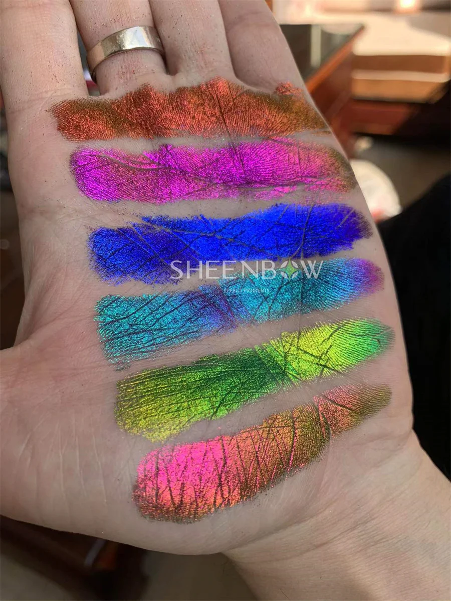 New Metallic MultiChrome pigment Super Color Changing Pigment Eyeshadow Powder