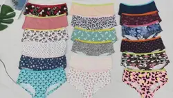 MOQ 600PCS SM004 wholesale High Quality Kids 100 % Cotton Child Underpants Boxer Panties teen school girl children underwear