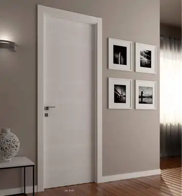 CBMmart Exterior And Interior Casement Doors  Smart  Lock Handle Lock  Security Door High Quality Painted  Wooden Door