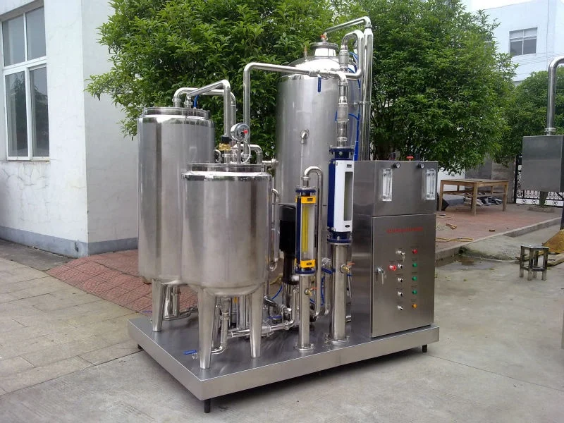 Fully Automatic 3000L/H Carbonated Drinks Mixing Machine