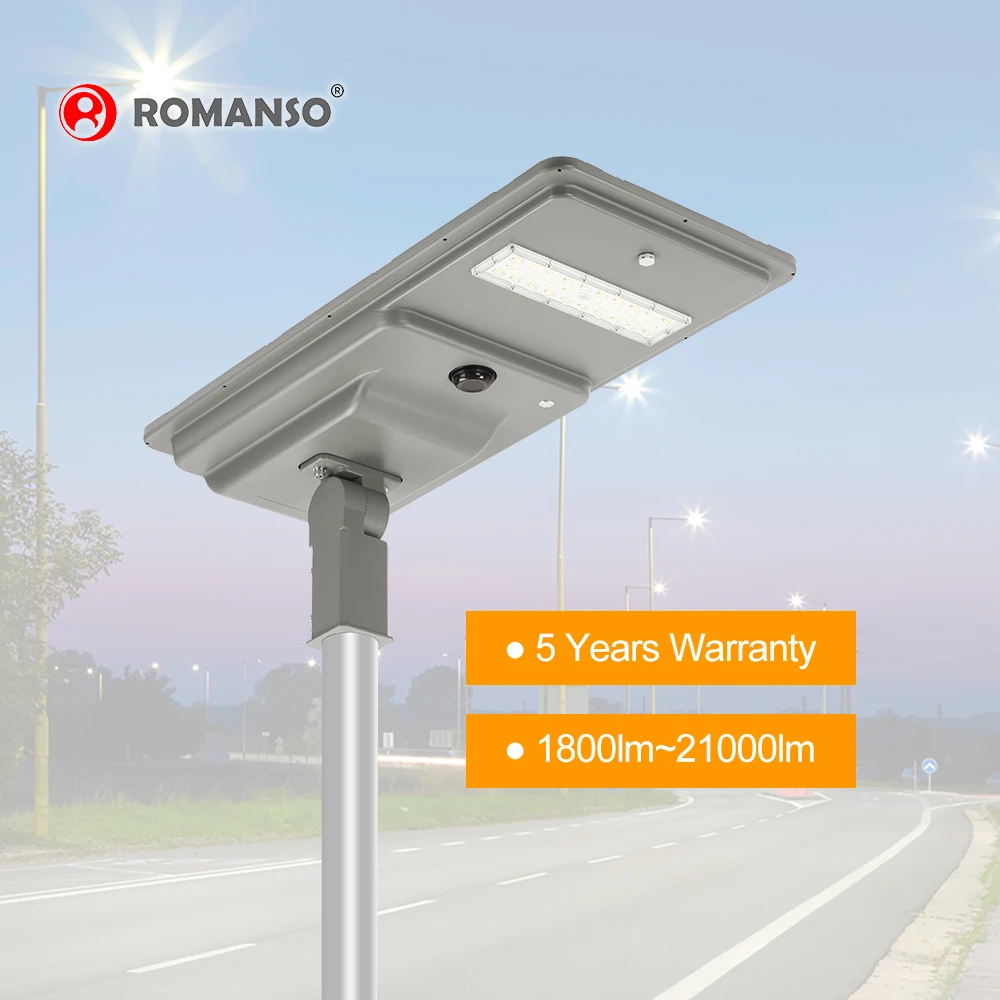Hot Products Certification Brigelux 2700~6000K for Road Lamp Campus Street Solar Light 100w