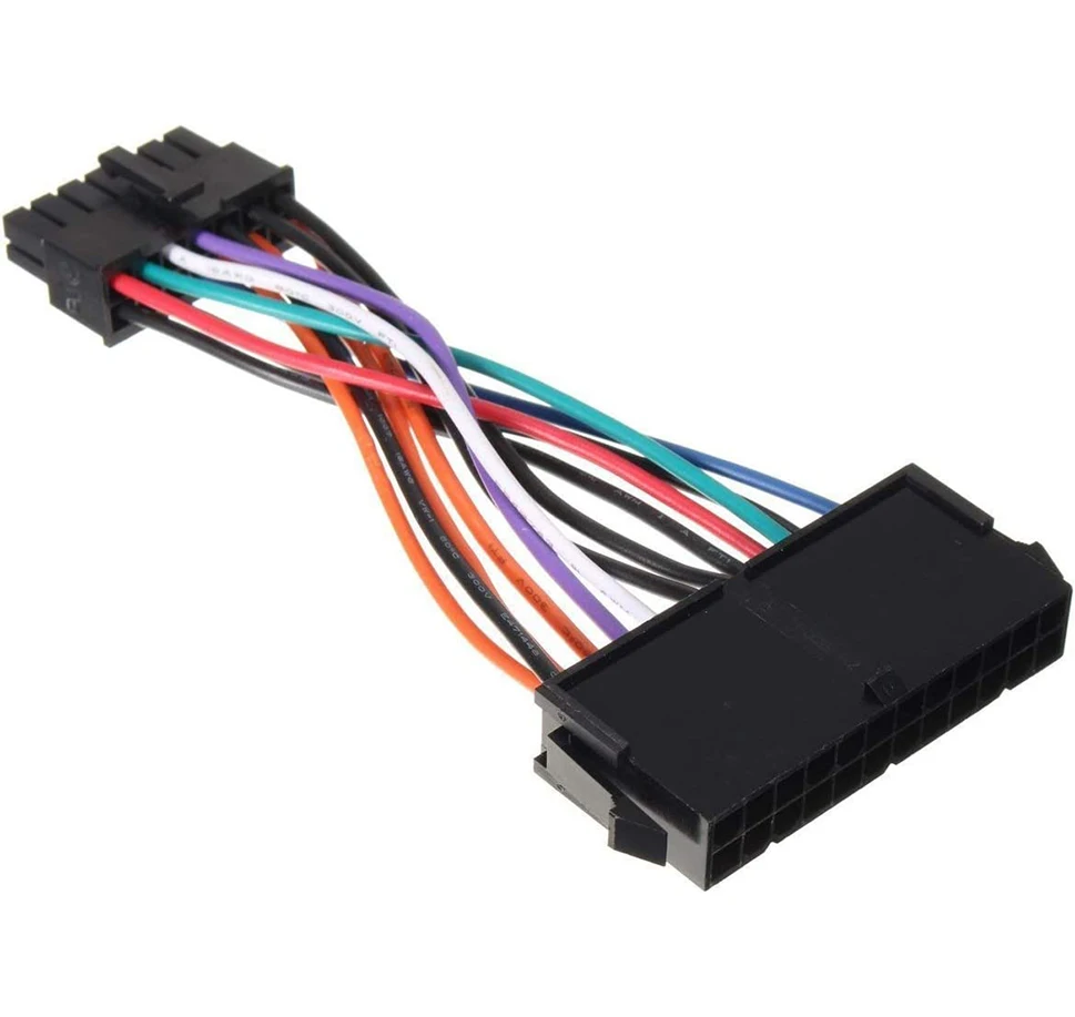 24 Pin to 14 Pin PSU Main Power Supply ATX Adapter Cable Plug and Play for Lenovo IBM PC and Server