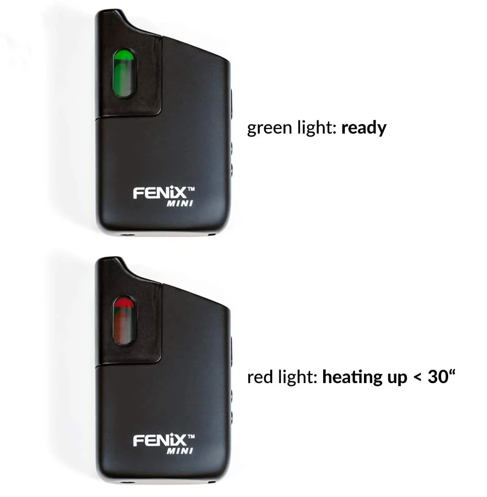 
Europe Hot Selling FENIX Vaporizer Electronic Cigarette Kit OLED Display Quartz Tank Fenix Mini Dry Herb Vaporizer 