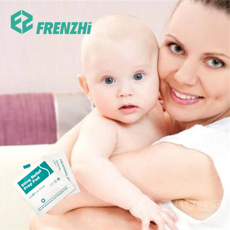 Medical private label face anti Mosquito  bacteria itching custom wet wipes