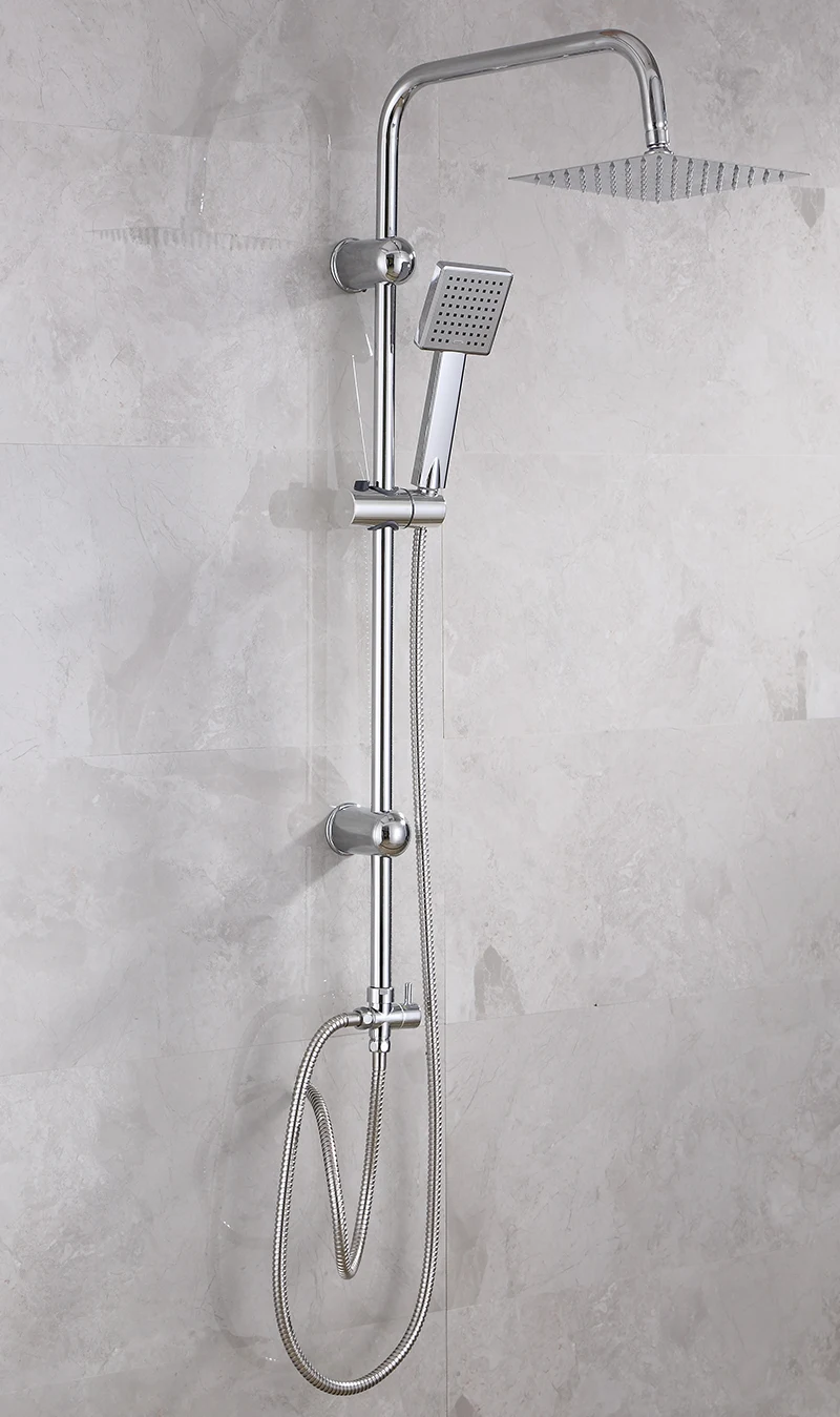 Single cold bathtub water bathroom shower set with spray gun bathroom shower bath plumbing bathroom
