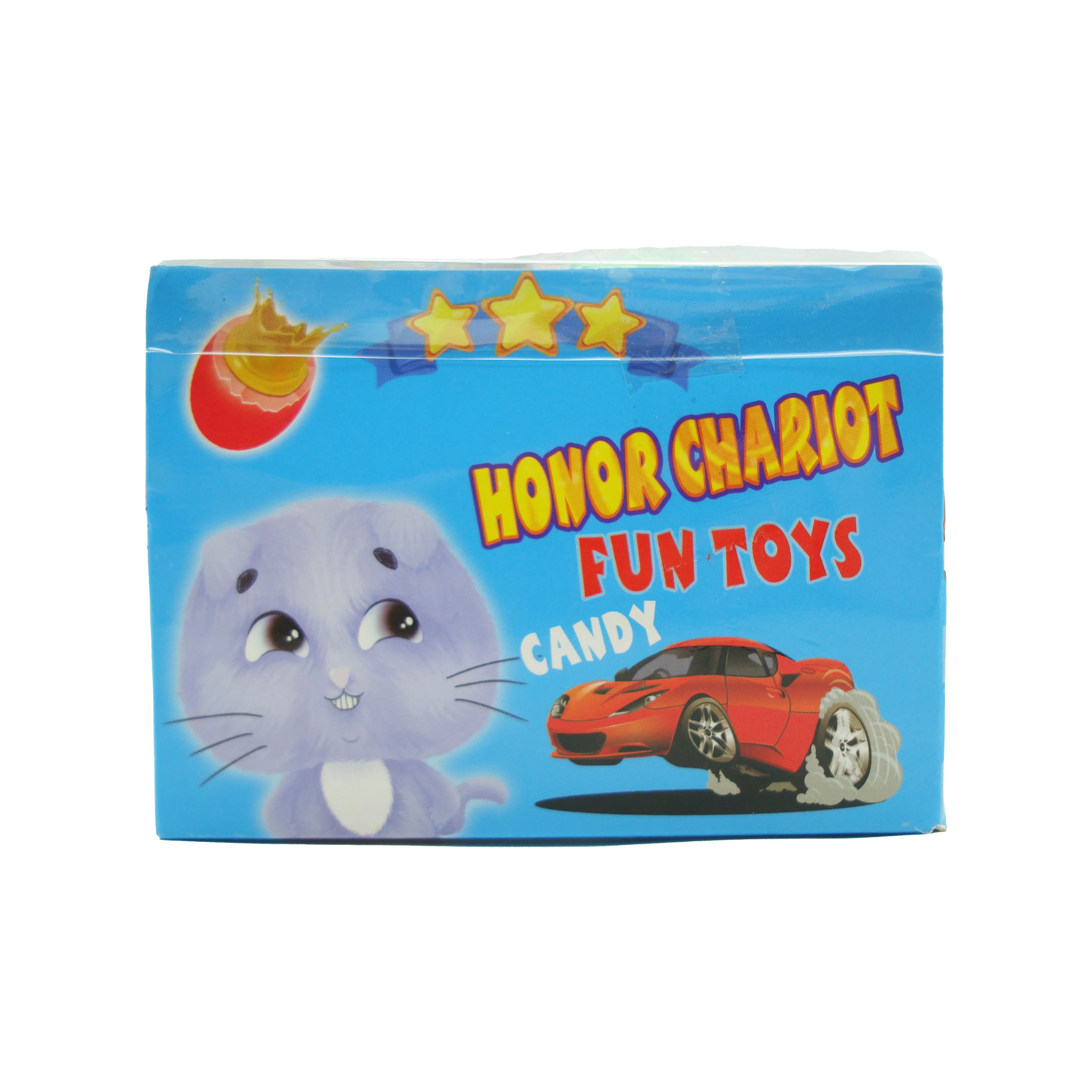 Wholesale Fruit Flavor Jelly Bean with Pull Back Racing Car for Kids
