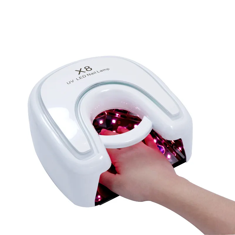 
Why do many Spaniards inquiry X8 RED light Pro Cure Cordless 48w UV LED gel lamp nails pink 