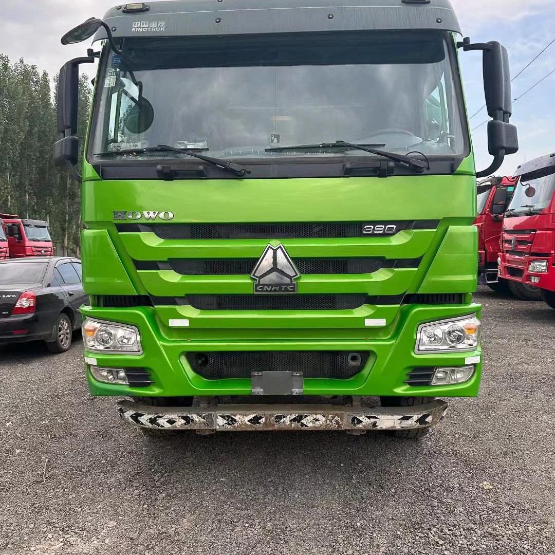 Hot Sale 6m Cargo Box National V Howo  380HP Dump Truck for Sale Secondhand dump truck