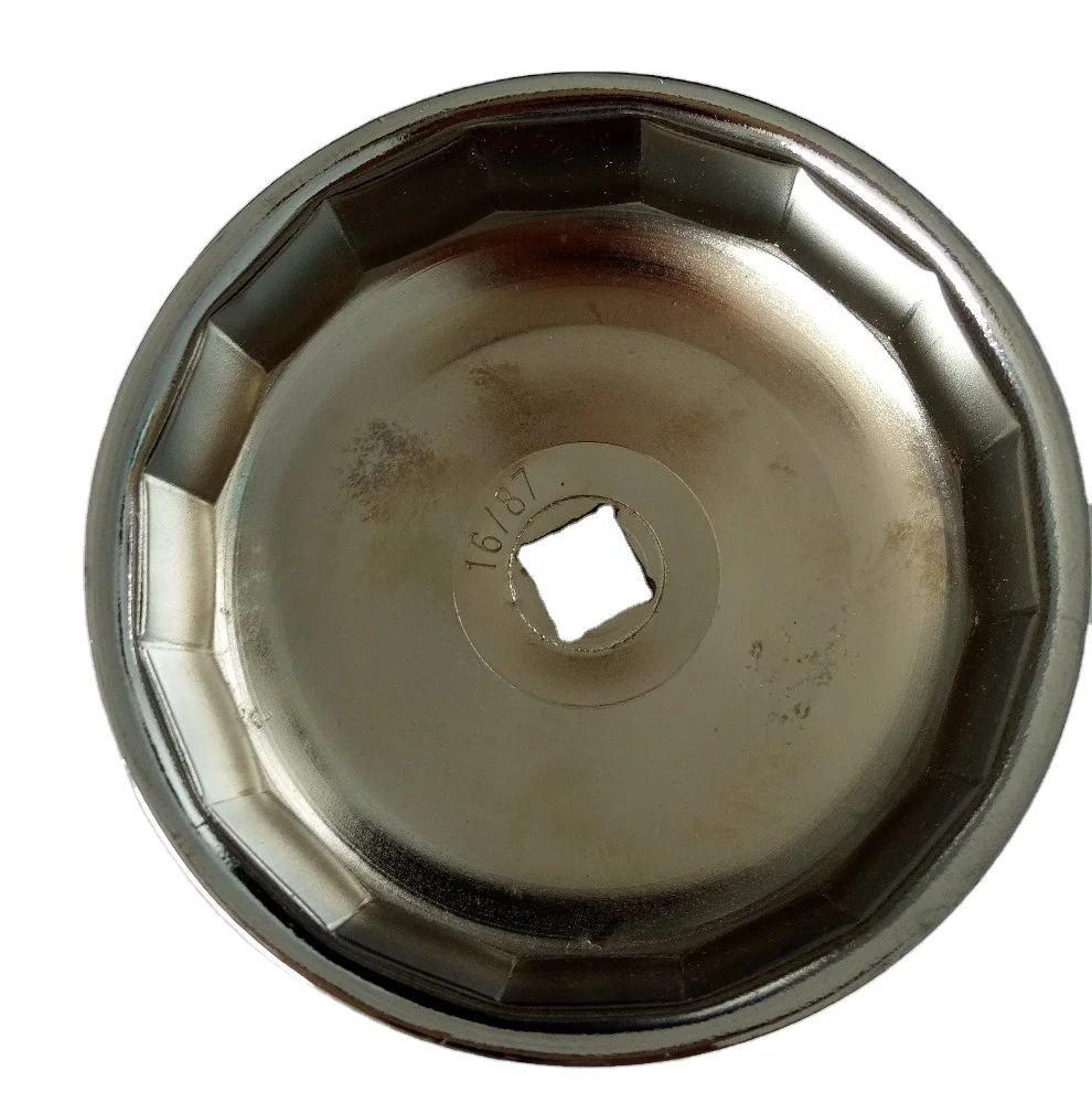 
1/2 inch Drive oil filter wrench, 87mm oil filter spanner automotive tool <span style=