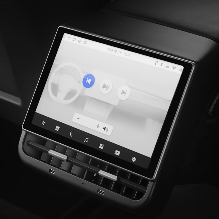 Сюрприз цена на аксессуары для tesla 64G экран заднего сиденья модели Y и 3 управления переменного тока развлечений