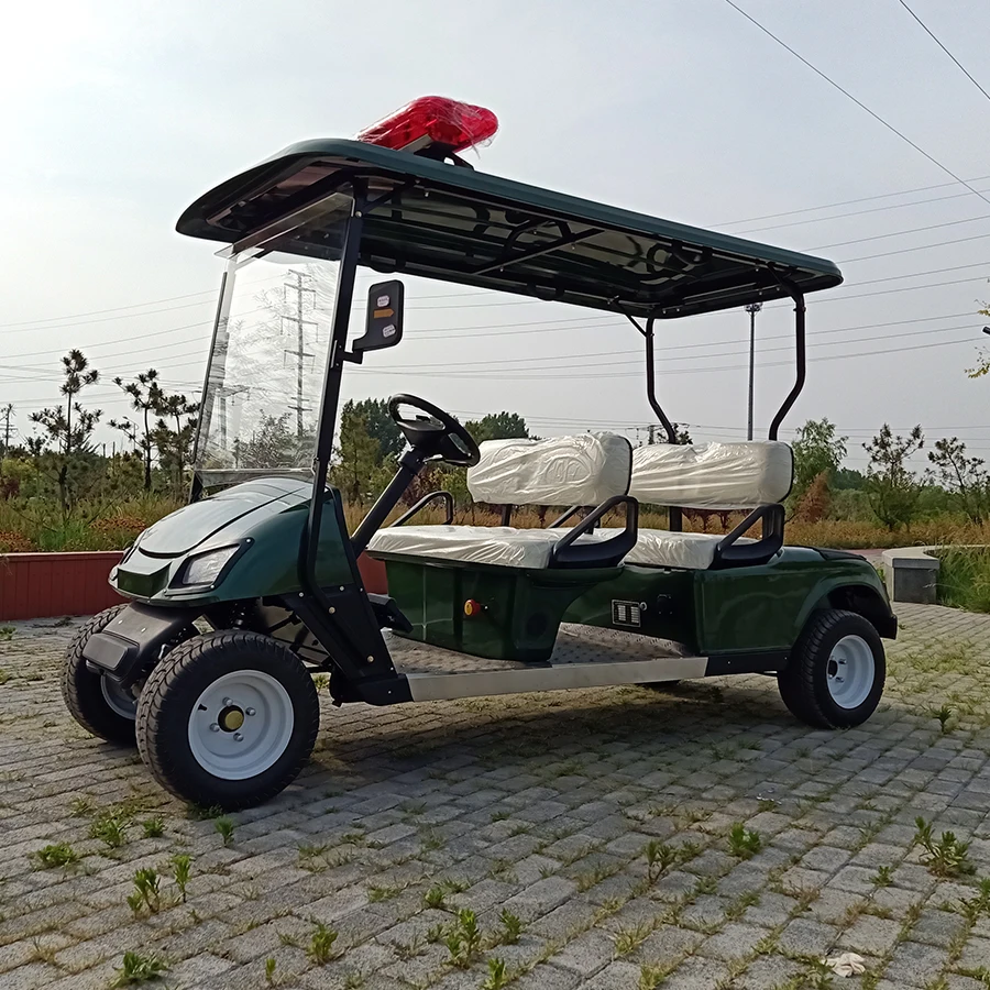2+2 4 seats small cheap sports electric 4 seater Rain Covered Powered golf carts