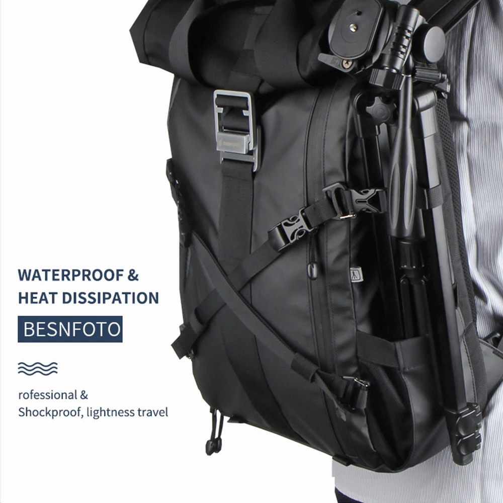 Outdoor Travel Professional Camera Bag Laptop Camera Backpack Waterproof Shockproof Dslr Camera Backpack Bag