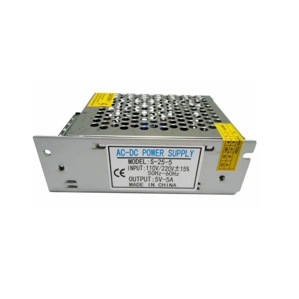 OEMHigh Quality Aluminum Shell  25W Switch Mode AC/DC 5V 5A Power Supply