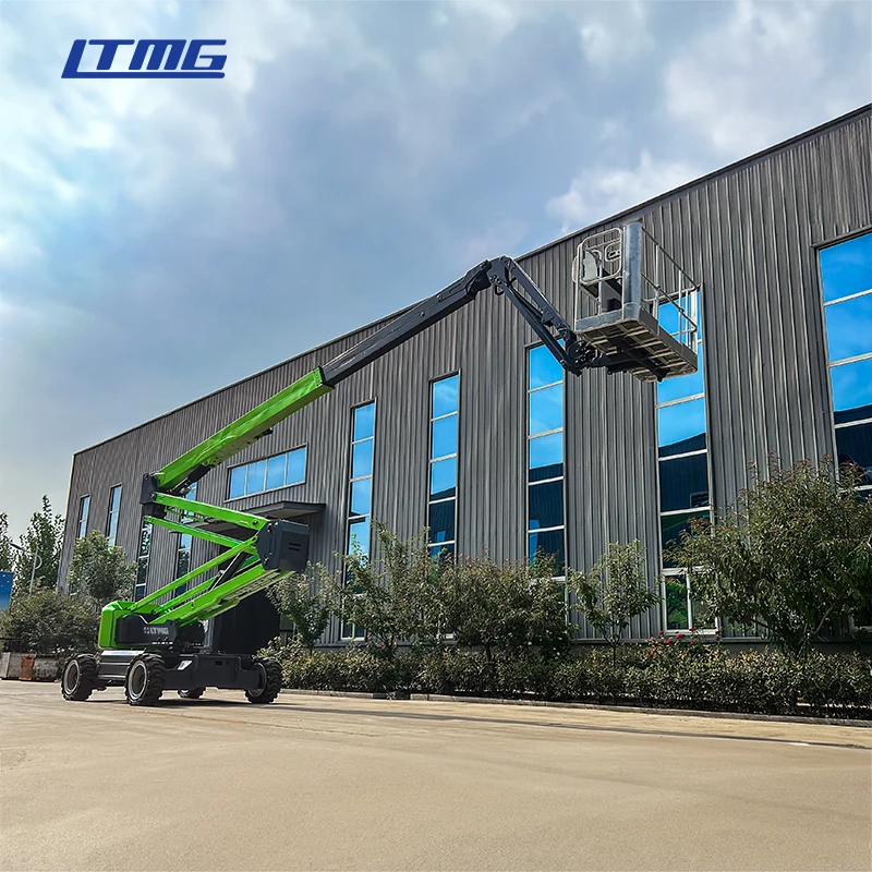 LTMG electric aerial work lift platform 20m 22m articulated boom lift aerial working platform