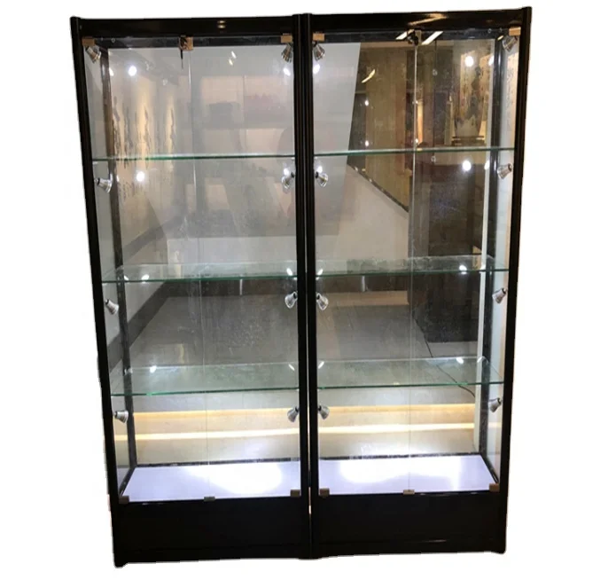 modern design Glass display Showcase