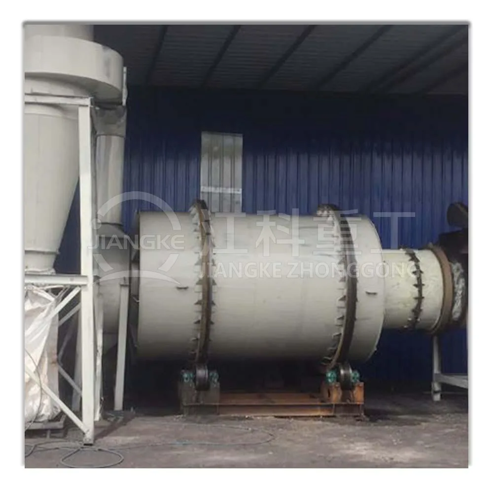 Fly ash biomass rotary dryer, single cylinder aggregate powder dryer, drying equipment, river sand indirect rotary dryer