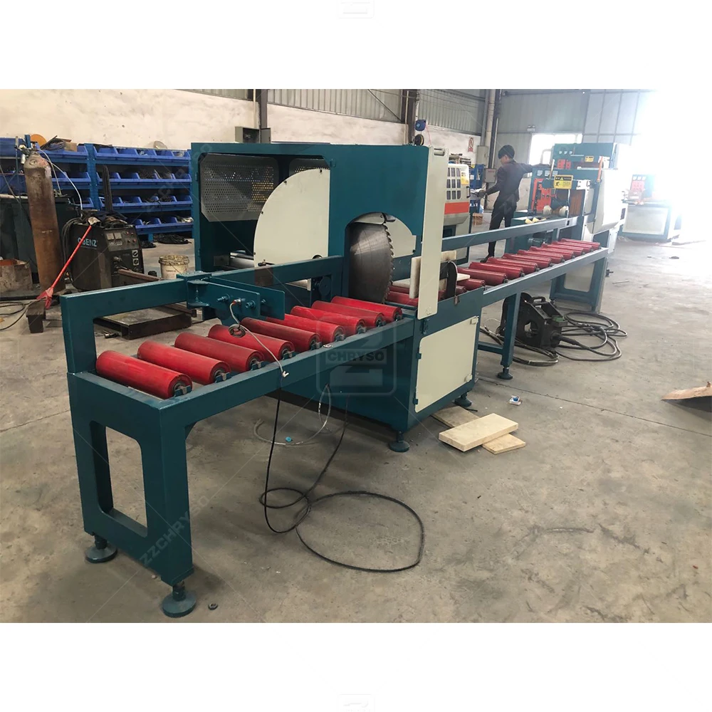 Woodworking timber cut off saw machine electronic cutting saw cnc round wood cut off saw