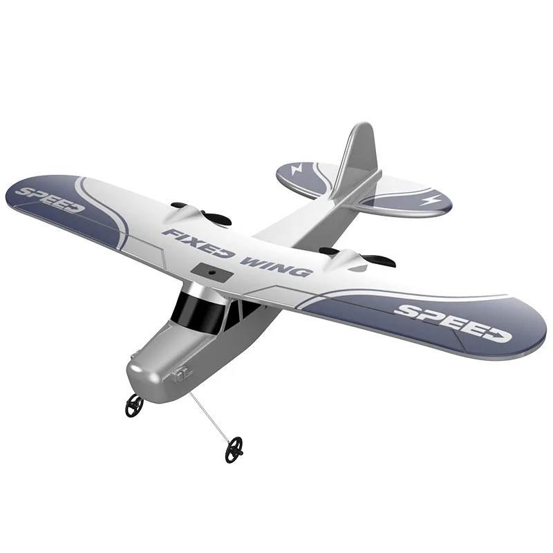 Coolerstuff TY9 2.4g epp foam rc airplane kits led lighting intelligent gyroscope kids small airplane toys aircraft