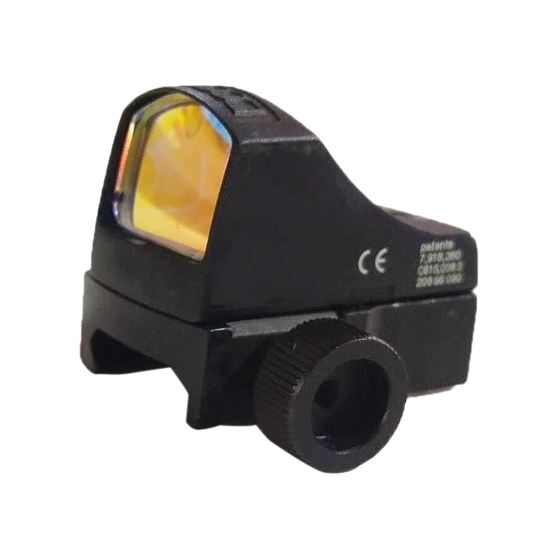Mini DOC Red Dot Sight Scope 2 Dot Size  With on/off Switch Red Dot Reflex Sight
