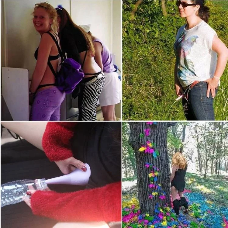 
2021 Wholesale Outdoor Children/Adult Portable Women Urine Funnel Toilet Urinal Female 