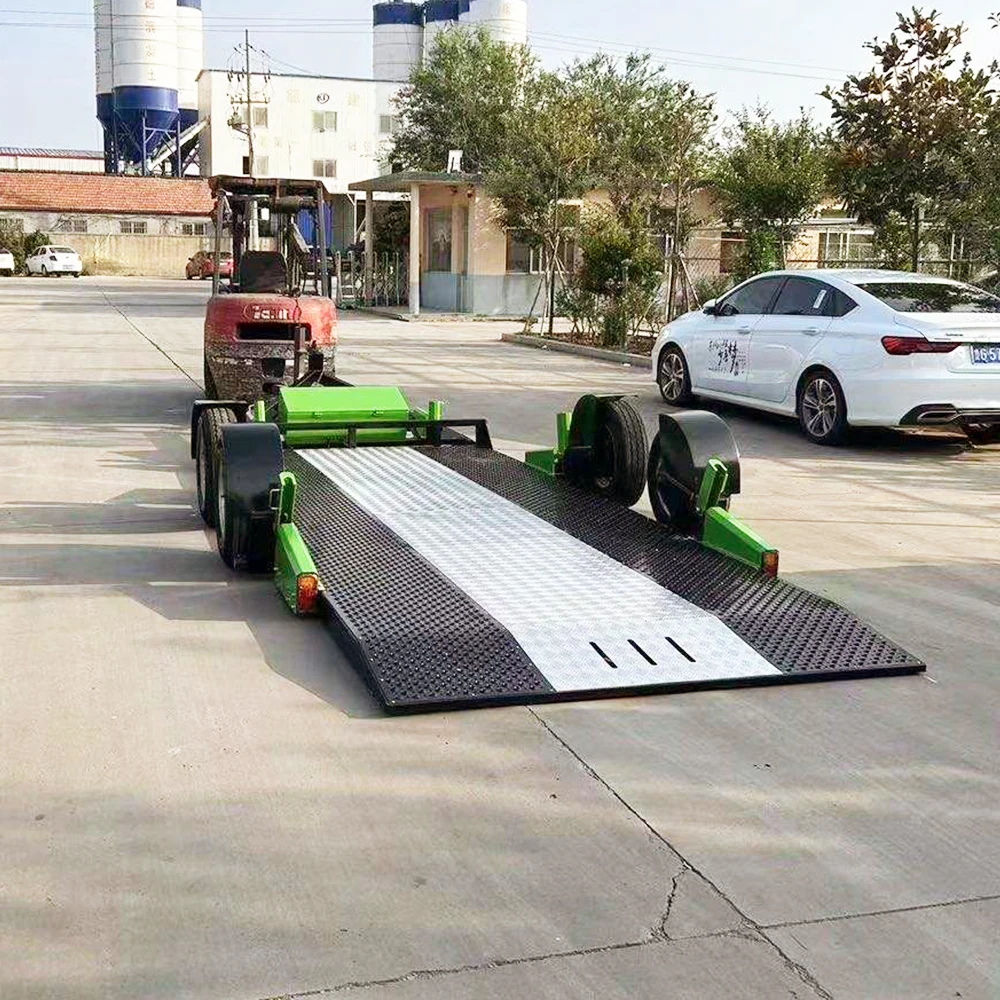 Galvanised Sports Car Trailer with Air Bag for Car Transport