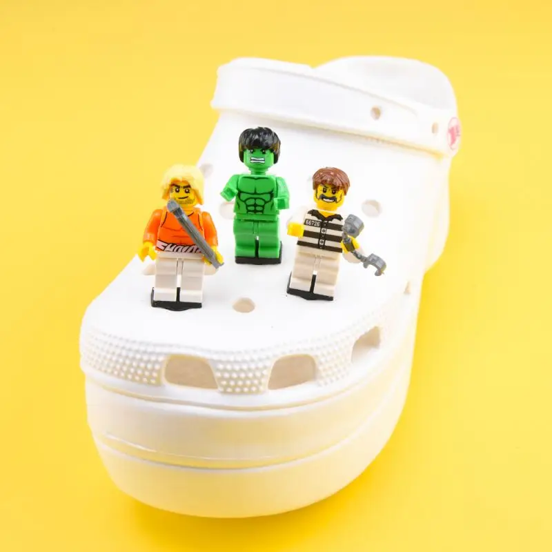 new clip buckles lego Clogk shoe charms ready to ship shoe charms wholesale mine craft Clog charms