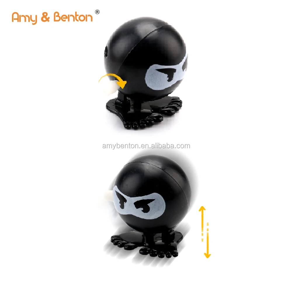 2020 Wholesale cheap plastic wind up toys walking ninja wind up ninja toys