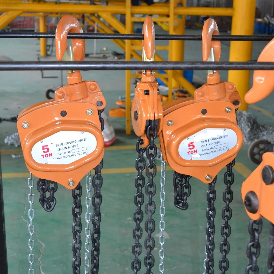 Hot selling Lifting Chain Block for Lifting 10T 5M, mini chain block pulley 20 ton 30 ton 50 ton