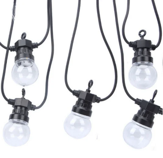 Small Waterproof String Decorative Lights LED Outdoor for Garden Gates Yard Party Wedding Christmas White Colorful Lamp bulb