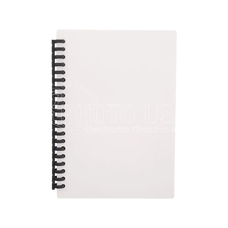Sublimation Blank A5 Plastic Spiral-Bound Loose-Leaf Notebook