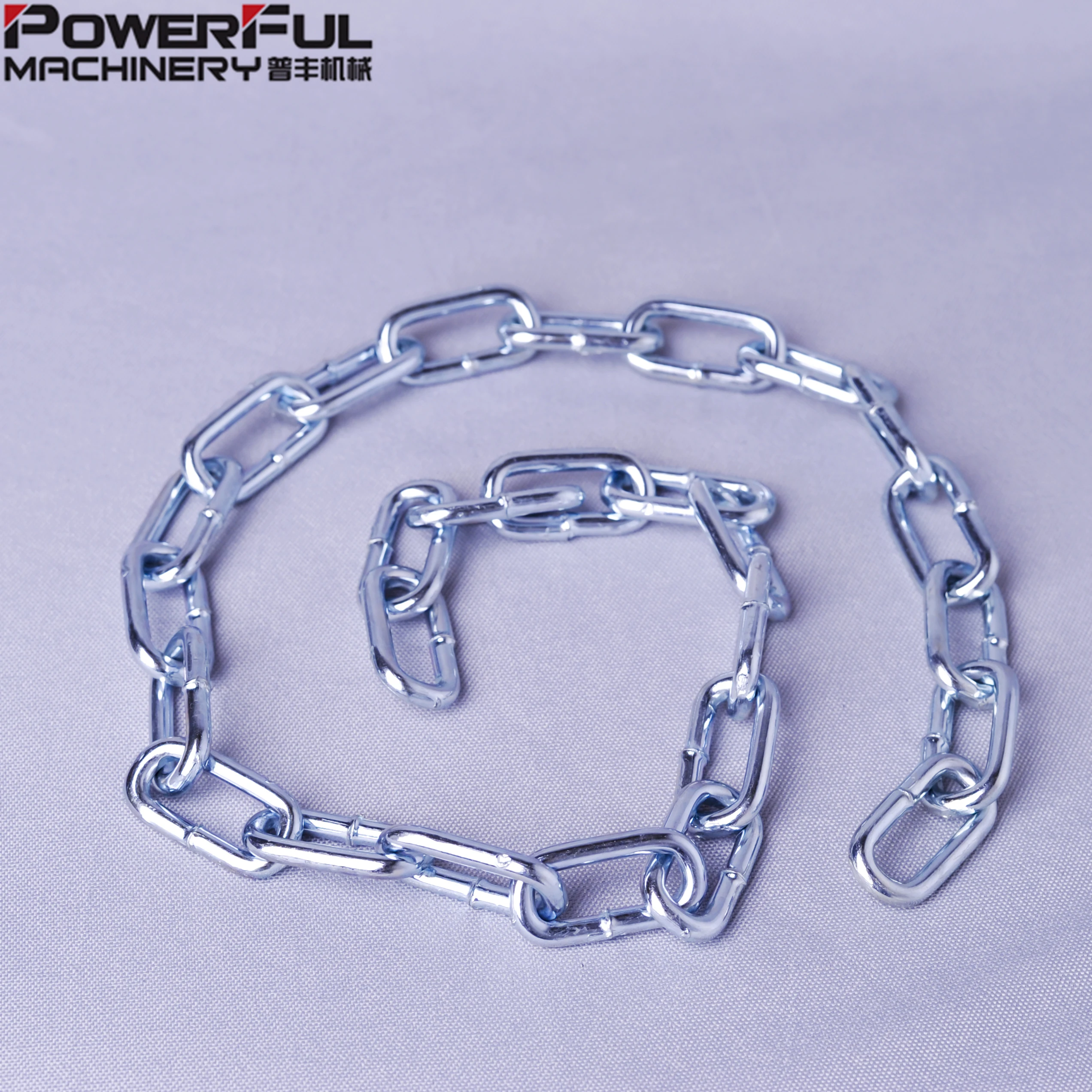 SS304 SS316 Galvanized DIN766 Link Chain
