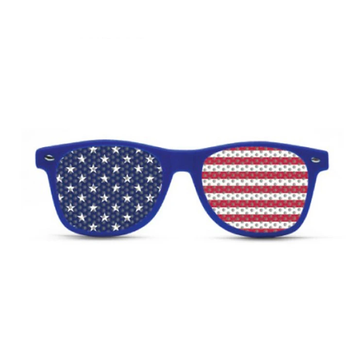 Custom pinhole sticker sun glasses promotional sticker sun glasses