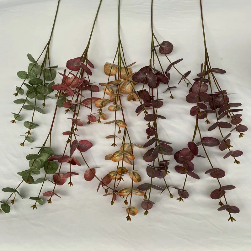 Professional Manufacture Artificial Money Leaves 3D Printed Money Leaves bunch Decorative Artificial Flowers