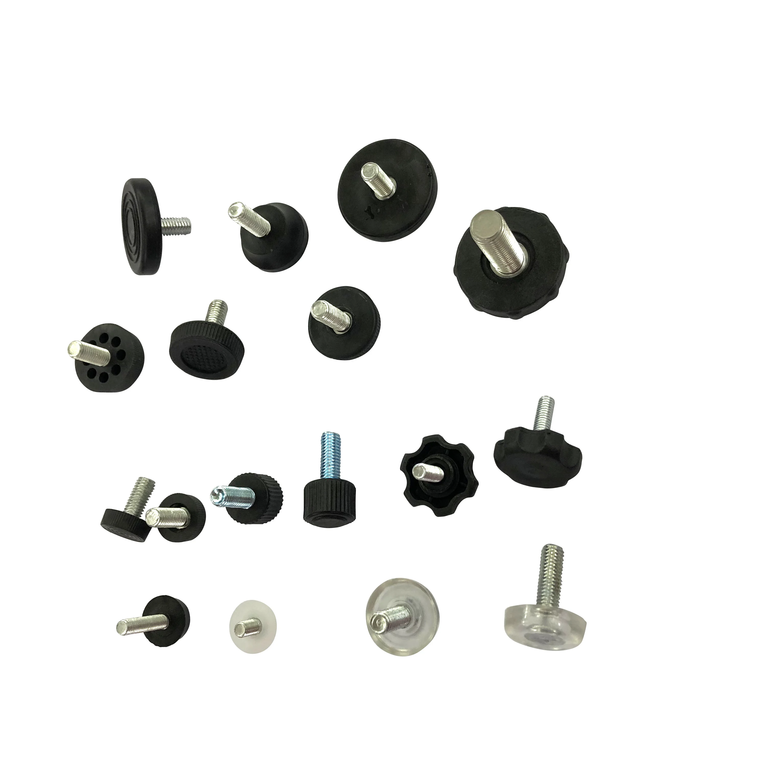 Furniture Legs Plastic base with screw adjust feet adjustable screw feet