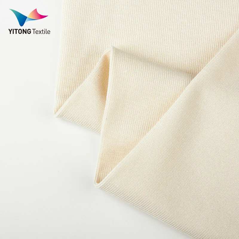 Stock Lot 270 gsm Viscose Rayon Fabric 93% Rayon Viscose 7% Spandex Fabric for Clothing