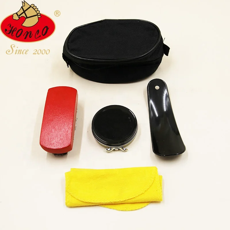 Honco Shoe Care Set Classic Shoe Polish Shoe Care Kit